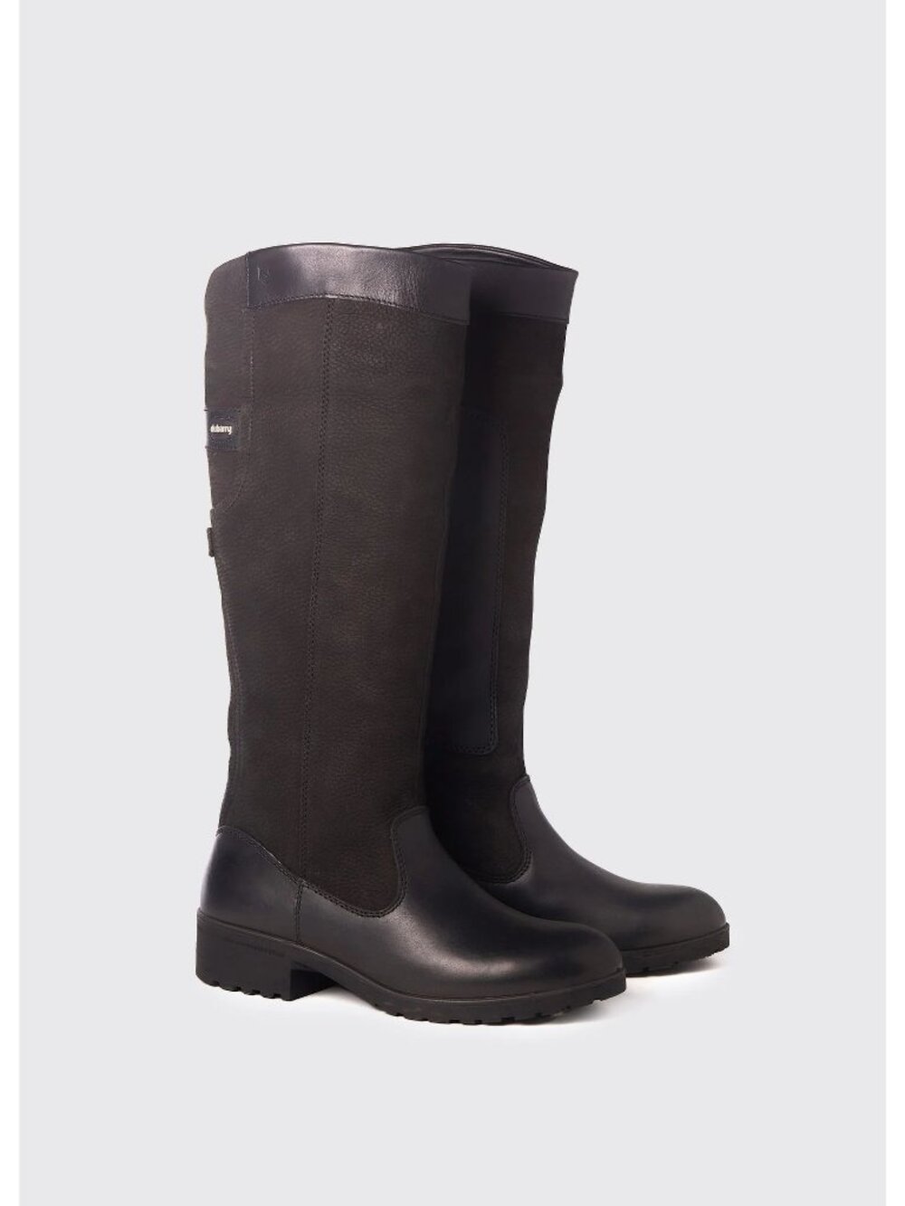 Dubarry of Ireland Clare Ladies Country Boot Black Leather 38 7.5